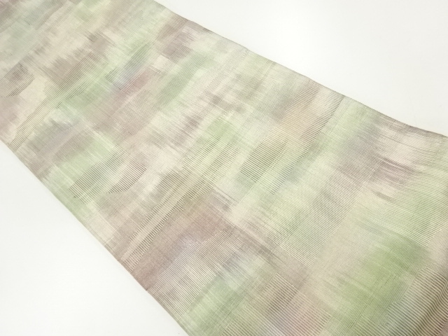 抽象模様織出し袋帯